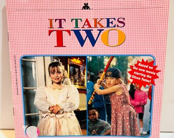 It Takes Two Book Mary Kate and Ashley (1995 Paperback) 8x8