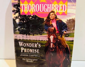 Wonder's Promise Book #2 Thoroughbred Series by Karen Bentley (1991 Paperback)