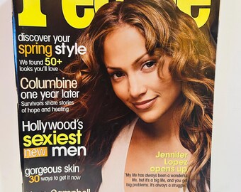 Jennifer Lopez 2000 Teen People Magazine