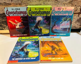 Goosebumps #13-16 Books Box Set 1994 (Preowned)