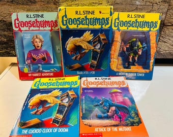 Goosebumps #25-28 Books Box Set 1995 (Preowned)