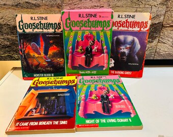 Goosebumps #29-32 Books Box Set 1995 (Preowned)