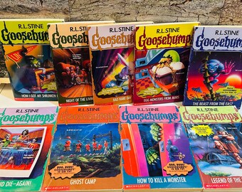 Goosebumps Books #39-47 (1996) Nine Paperback Books