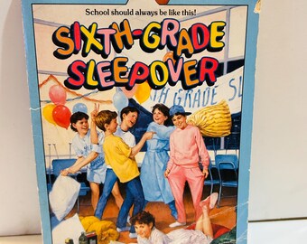 Sixth Grade Sleepover Paperback (1987) Book by Eve Bunting