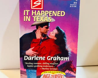 It Happened in Texas Harlequin Super Romance (1998 Paperback) by Darlene Graham