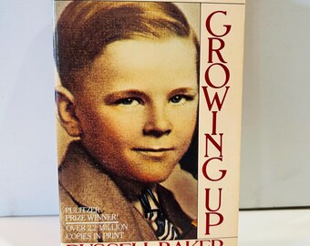 Growing Up Book by Russell Baker 1984 Paperback