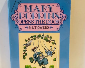 Mary Poppins Opens the Door Book by P.L. Travers 1991 Paperback Book#3 Mary Poppins Series