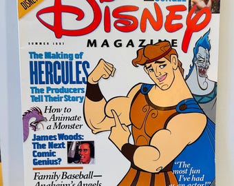 Disney Magazine Summer 1997 Collector's Issue, Hercules