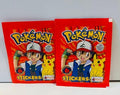 Pokemon Stickers (Two Sealed Packs) 1999