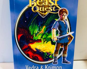 Beast Quest Book by Adam Blade, Vedra & Krimon Twin Beasts of Avantia