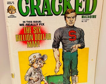 Cracked Magazine 1974 No. 120 Six Billion Dollar Man