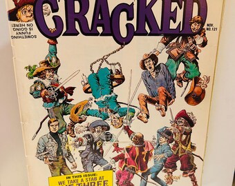 Cracked Magazine 1974 No. 121 Three Mascoteers