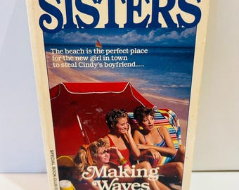 Making Waves Book by Jennifer Cole (1987 Paperback) Book#8 Sisters Series