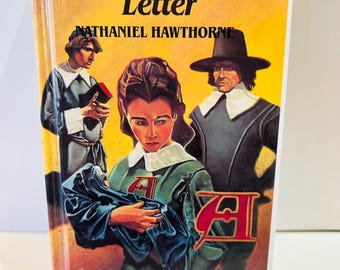 The Scarlet Letter Book by Nathaniel Hawthorne (1988 Hardcover)
