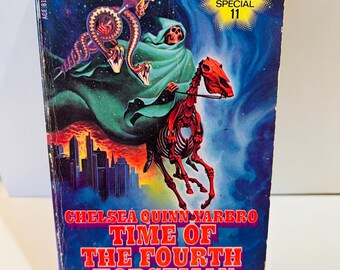 Time of the Fourth Horseman Book by Chelsea Quinn Yarbo (1977 Paperback)