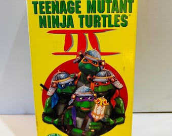 Ninja Turtles 3 VHS (1993)