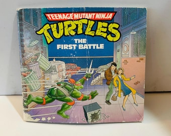 Ninja Turtles Mini Book (1990) 5x5.5 The First Battle