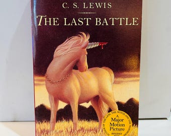 The Last Battle Book Chronicles of Narnia Paperback #7 (1994)