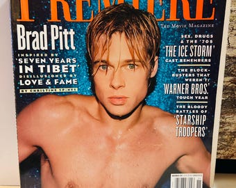 Premiere Magazine November 1997, Brad Pitt