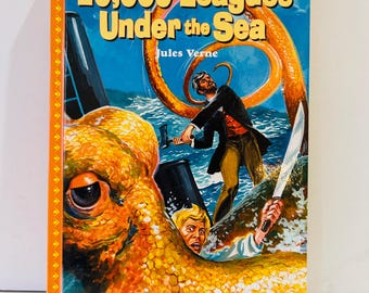 20,000 Leagues Under the Sea Book 2002 Hardcover by Jules Verne