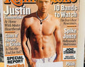 Justin Timberlake 2003 Rolling Stone Magazine