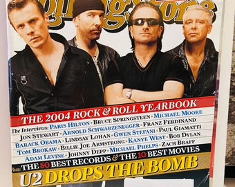 U2 2005 Rolling Stone Magazine