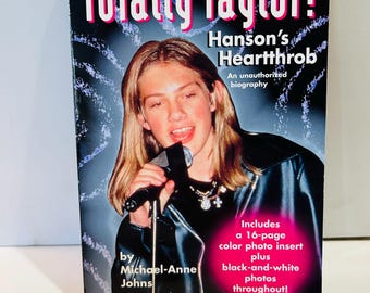 Taylor Hanson 1998 Paperback Book by Michael-Anne Johns