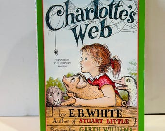 Charlotte's Web 1999 Paperback Book by E.B. White, Full Color Edition