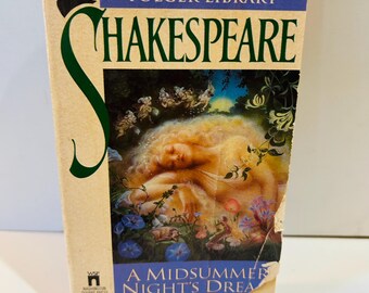 A Midsummer Night's Dream Book by William Shakespeare 1993 Paperback