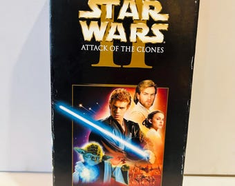 Star Wars VHS (2002) Attack of the Clones