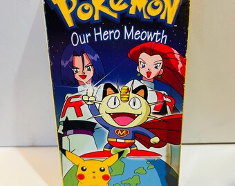 Pokemon VHS 1998 Our Hero Meowth