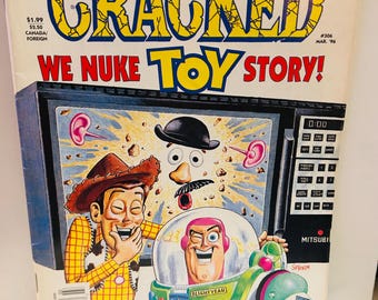 Cracked Magazine 1996 No. 306 Toy Story