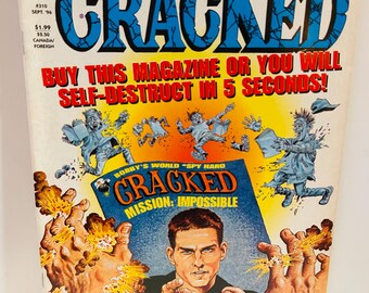 Cracked Magazine 1996 No. 310 Mission Impossible
