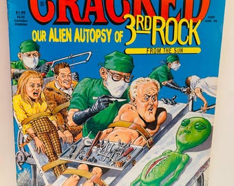 Cracked Magazine 1996 No. 309 3rd Rock from the Sun