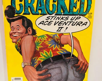 Cracked Magazine 1996 No. 305 Ace Ventura