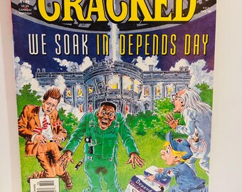 Cracked Magazine 1996 No. 311 Independence Day