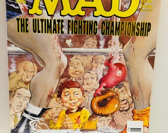 Mad Magazine 1996 No. 348 Ultimate Fighting Championship