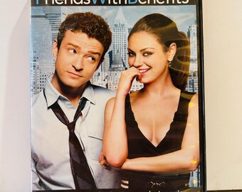 Friends with Benefits DVD, Justin Timberlake, Mila Kumis