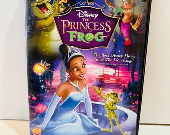 The Princess and the Frog DVD