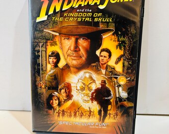 Indiana Jones DVD Kingdom of the Crystal Skull