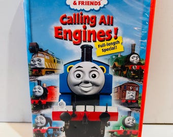 Thomas & Friends DVD Calling All Engines (2005) RED DVD Case