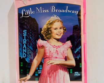 Little Miss Broadway DVD Shirley Temple (2005) Pink Case