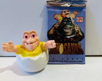 Dinosaurs Baby Sinclair Toy and Trading Pack 1992