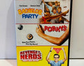 Revenge of the Nerds, Porky's and Bachelor Party DVD (Triple Feature)