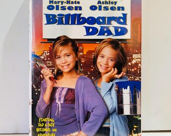 Mary Kate and Ashley VHS Billboard Dad Clamshell VHS