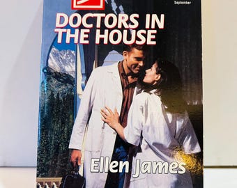 Doctor's in the House book by Ellen James Harlequin Super Romance (1997)