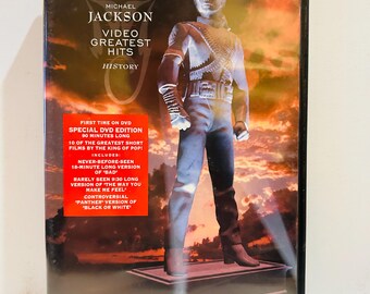 Michael Jackson DVD Video Greatest Hits History (2001)