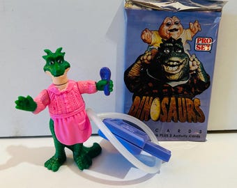 Dinosaurs Fran Sinclair Toy and Trading Pack 1992