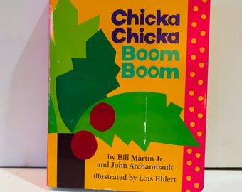 Chicka Chicka Boom Boom Book Hardcover by Bill Martin Jr
