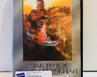 Star Trek II DVD (2002) The Wrath of Khan in a Blockbuster Case